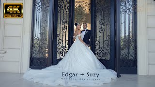 Edgar + Suzy's Wedding 4K UHD Highlights at Aurora hall and st Marys Church