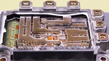 3-Phase IGBT Module Teardown - Fuji 7MBP50RA120 From 3 kW Omron Servo Drive - Isolation, Day 36
