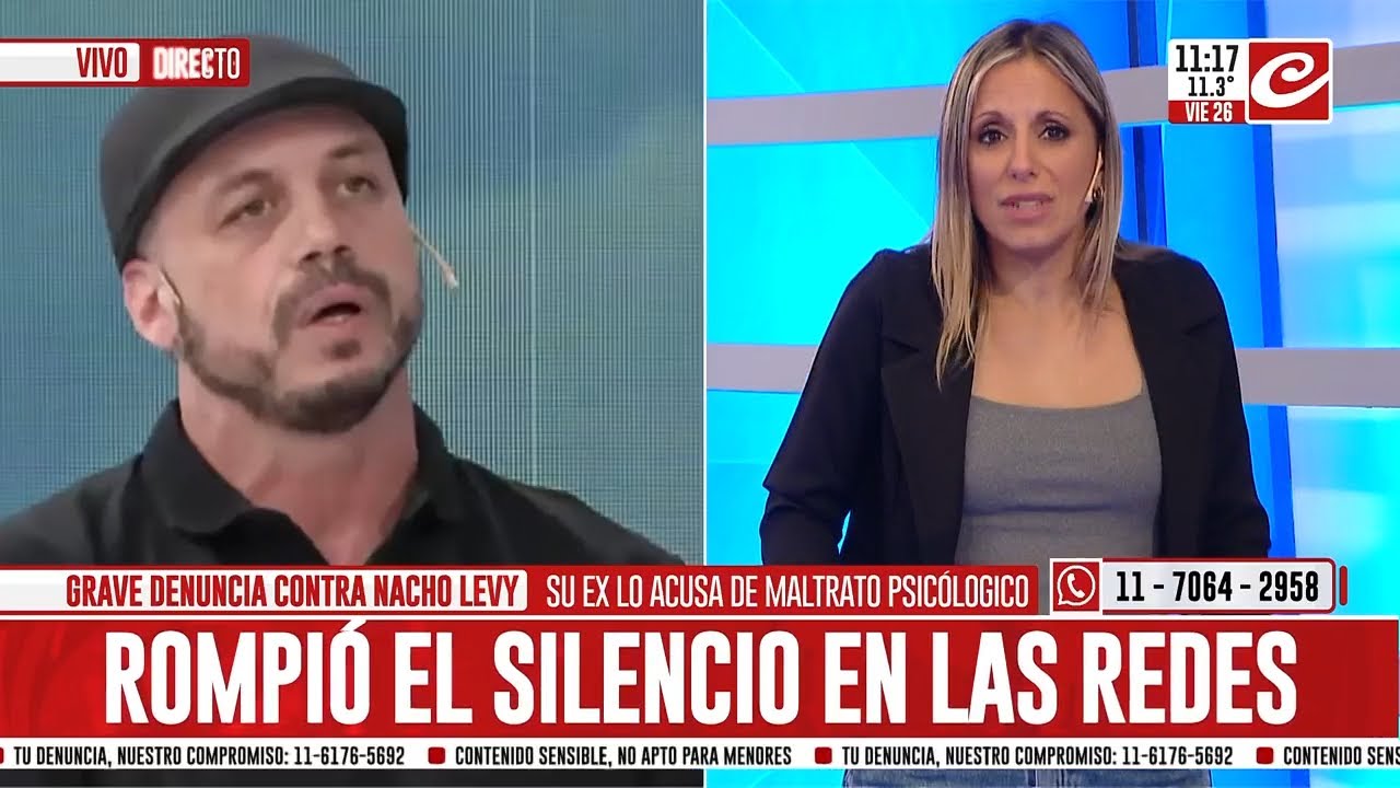 Periodista de Crónica habló de su tormentosa relación con Nacho Levy: "Pude salir"