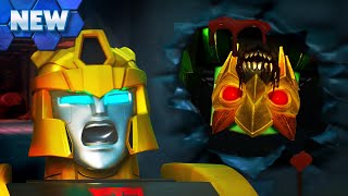 Bumblebee TRAPPED in Haunted Dungeon! | E10 | Transformers: CYBERWORLD