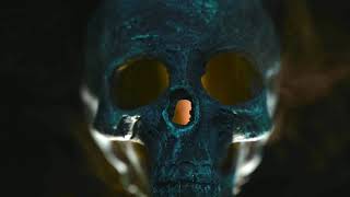 ZGameEditor - Smoking Skull | free, audio react template for dark beats and metal music