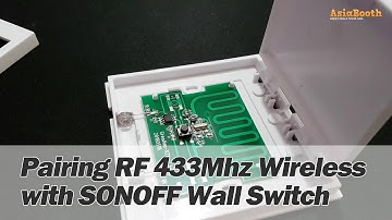 How to Pair ANY 433MHz RF Remote with Your Sonoff Wall Switch (EASY Tutorial)