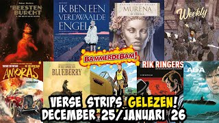 Verse Strips GELEZEN – December 2025 / Januari 2026 | met Bowi, Koos \u0026 Jacarrino