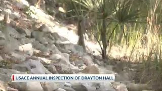 USACE annual inspection of Drayton Hall