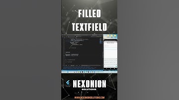 Flutter Tutorial: Filled Textfield #shorts