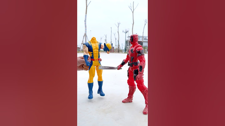 Deadpool Tests Wolverine Head Marvel Toys