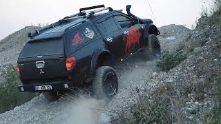 Mitsubishi L200'ü Gerçek Arazide Test Ettik. - Off Road Donanımlı Namı Diğer BOĞA...