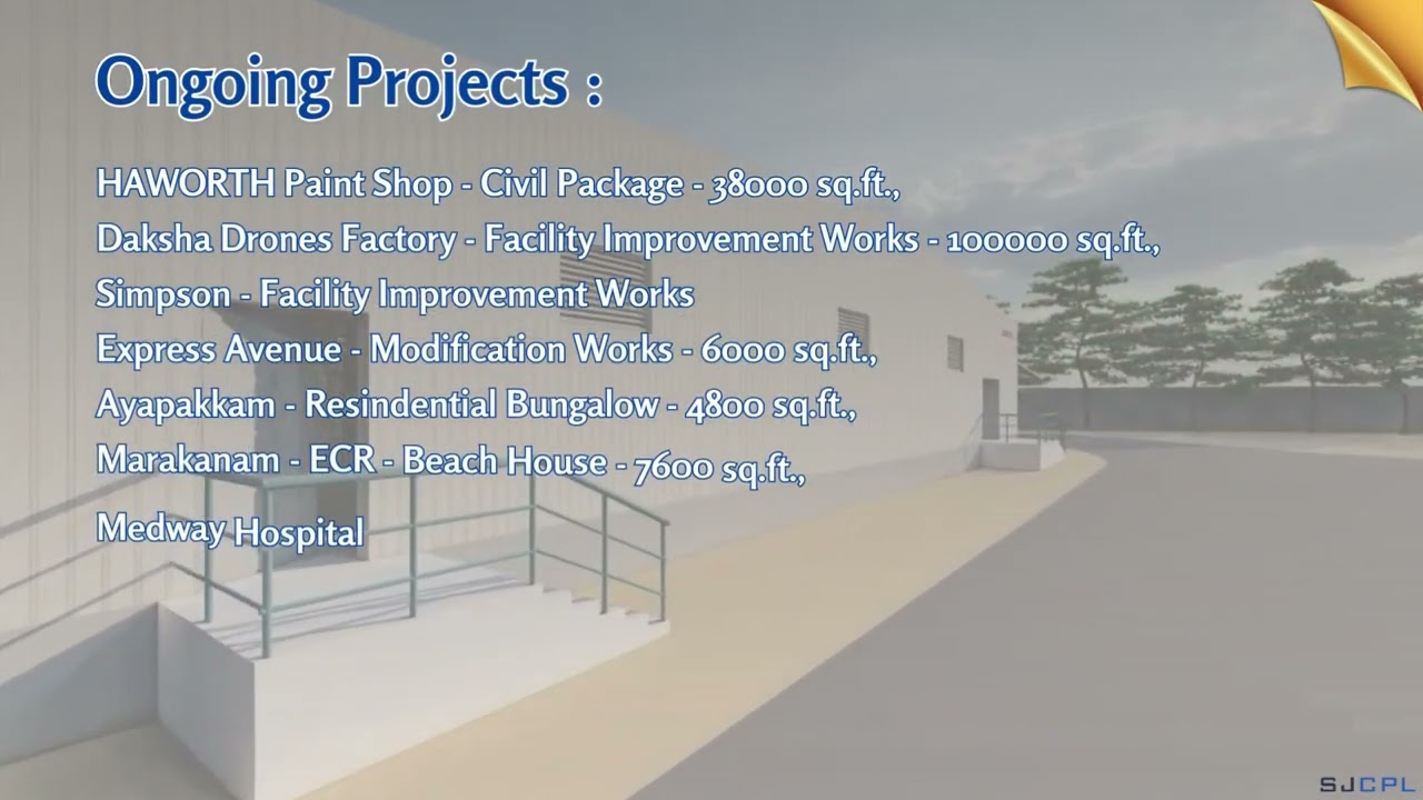 SJCPL - Industrial & Commercial Projects