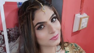 My signature soft & beautiful mehndi mayon look🥰😘 screenshot 1