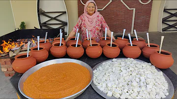 Handi Paneer Recipe By Granny | Paneer Recipe | Desi Style Paneer Making | Veg village food