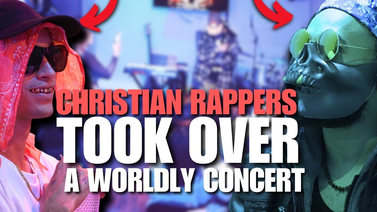 Christian Rappers Took Over A Worldly Concert! 😲 - YouTube