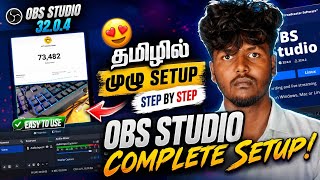 💥🤯OBS STUDIO LA LIVE போடுவது எப்படி |🙀OBS STUDIO- FULL LIVE SET UP | OBS STUDIO 