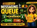 Messaging Queue Explained | Kafka vs RabbitMQ | System Design