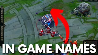How to Show / Hide Nicknames in League of Legends - Champions Name in LOL #lolguide screenshot 1