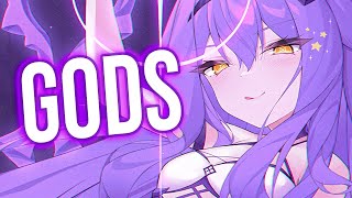 Nightcore - GODS (Lyrics)