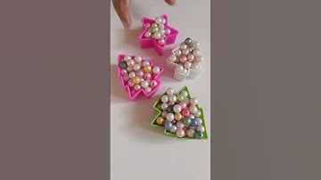 Colorful pearl reverse cookie cutter set|amazing tree and star flower set beads reverse|moti reverse