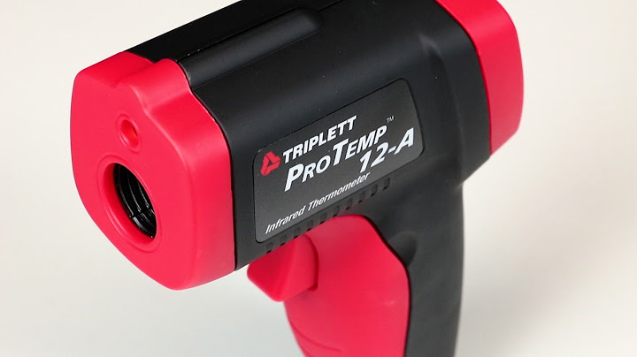 Triplett's ProTemp 12-A Non Contact Infrared Thermometer