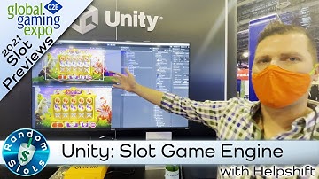 Unity Slot Machine Game Engine at #G2E2021, with Helpshift