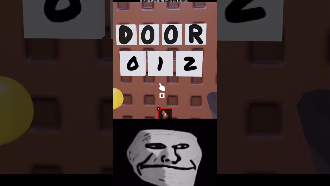 ⁣RETRO SEEK CHASE!? 😱  #shorts #viral #roblox #doors #robloxdoors #new