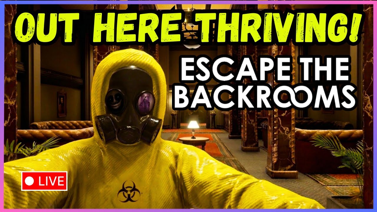 Ain't NO WAY I'm Dying This Time! Escape The Backrooms Solo Run...FIRST TRY! (maybe?)