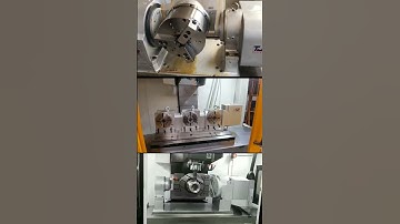 Automatic industrial TJR cnc rotary table for CNC milling machine#shorts  #cnc#rotarytable #machine