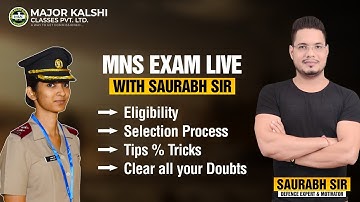 MNS Exam Live Interaction With Saurabh Sir