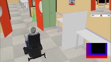 Simulation of a Point To Go Navigation for a Robotic Wheelchair