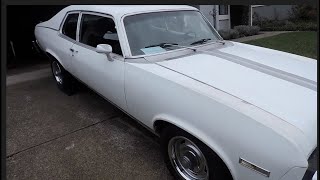 1973 Nova That I Just Purchased I Am Excited!