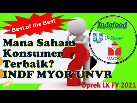 Saham Konsumer Terbaik - INDF MYOR UNVR