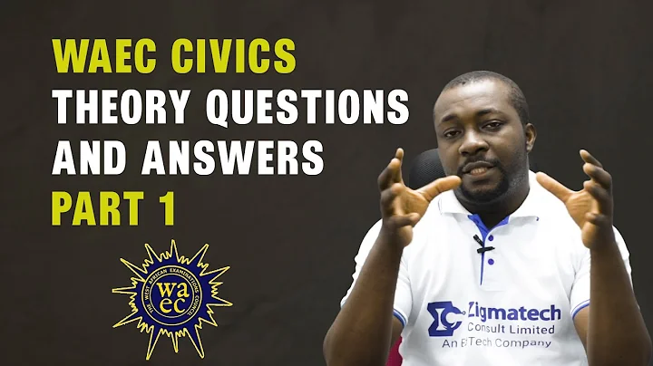 CIVICS EDUCATION 2023 SSCE PAST QUESTIONS AND ANSWERS | PART 1 | 2024 WAEC REVISION CLASS