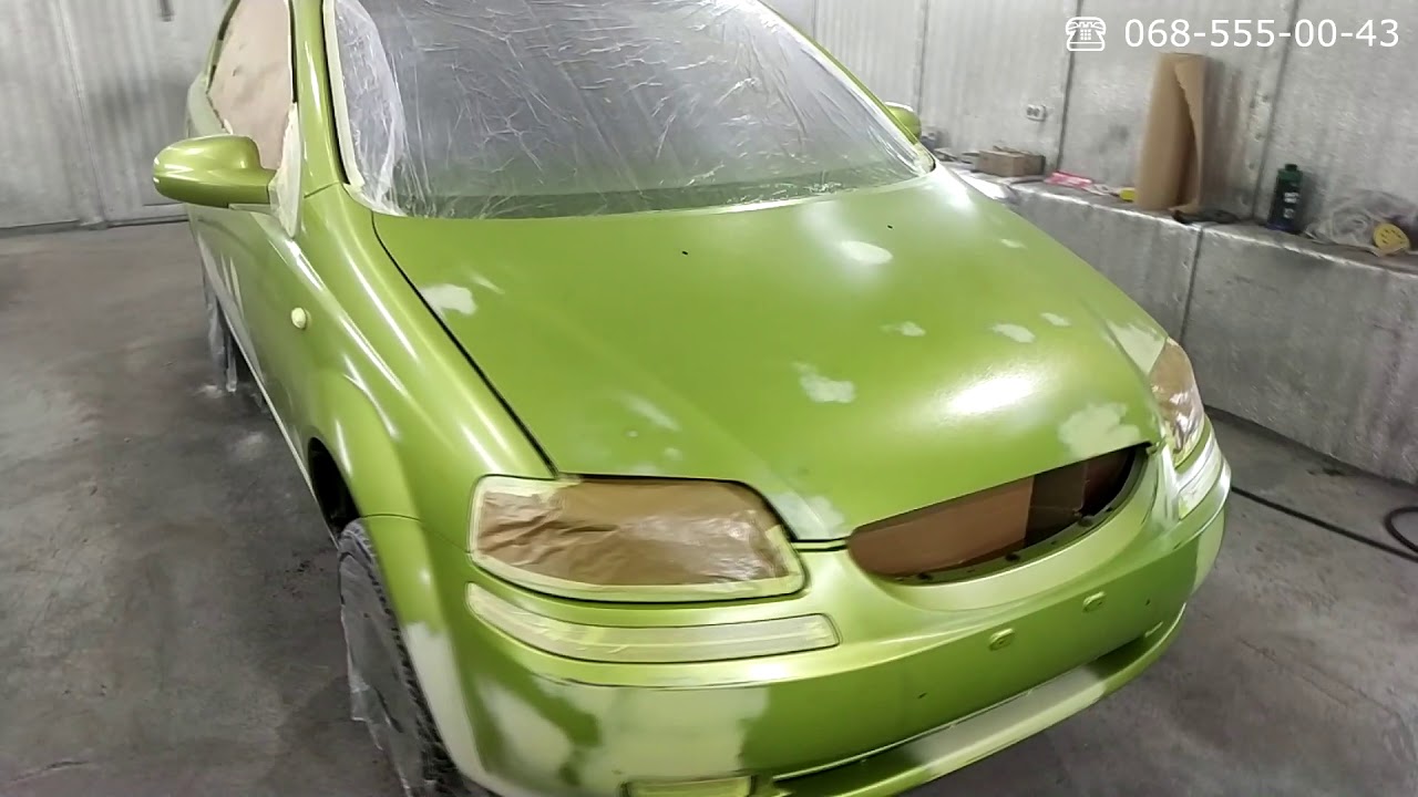 Покраска авто полимерным композитом