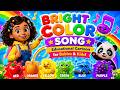 Bright Color Song Educational Cartoon for Babies & Kids