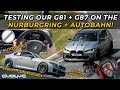 Testing our 600hp g81 m3 touring  g87 m2 csl on the nrburging with misha  autobahn with autotop