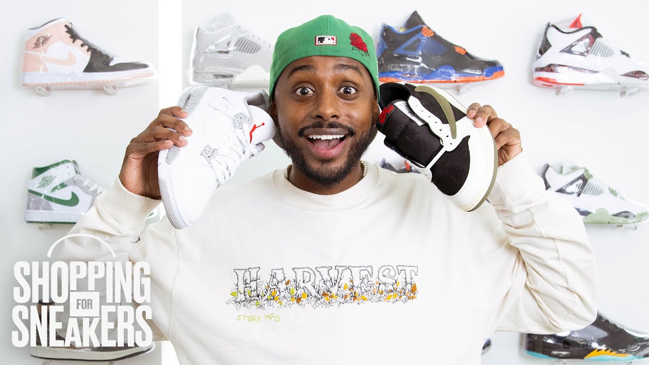 Sharky Goes Shopping for Sneakers at Kick Game - YouTube