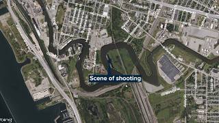 Shooting at Concrete Central grain elevator