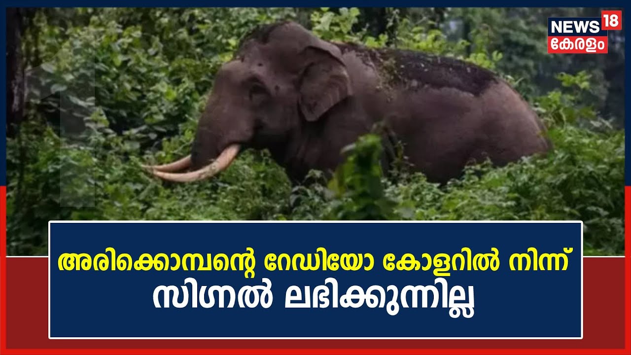 Mission Arikomban അരിക്കൊമ്പന്റെ Radio collarൽ നിന്ന് സിഗ്ന