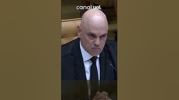 Thumbnail of Moraes says that 'STF ministers will never lack courage' and repudiates the 'enemies of democracy'