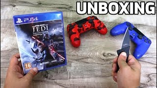 Star Wars Jedi Fallen Order Ps4 Unboxing Gameplay