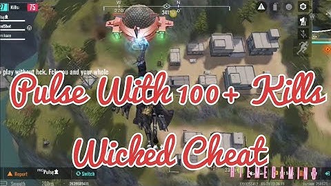 Hacker Pulse with 100+ Kills | Aimbot,Teleport, Speedhack, wallhack | Cyber hunter hack