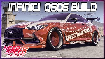 Need for Speed Payback Car Customization Infiniti Q60S - PS4