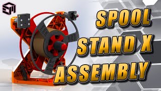 Spool Stand X Assembly and Instructions (Free Standing Low Friction Spool Stand and Holder) by Embrace Making 2,340 views 8 months ago 7 minutes, 36 seconds