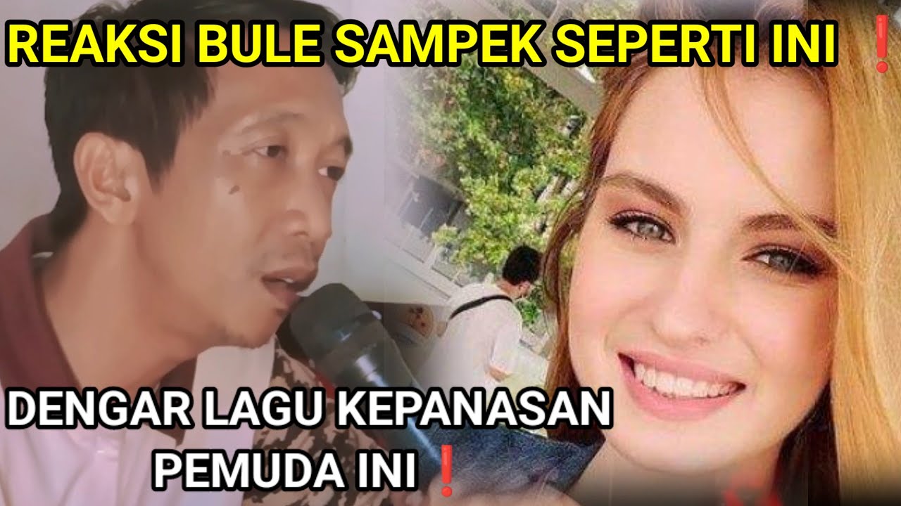 🔴 Tak kuasa menahan tangis para bule❗ mendengar lagu pemuda ini