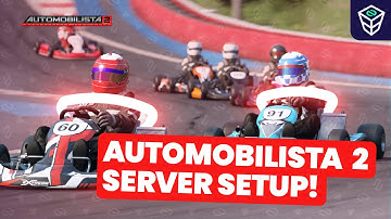 Setup Automobilista 2 server in just a MINUTE!