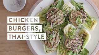 Thai Chicken Burgers Recipe | goop