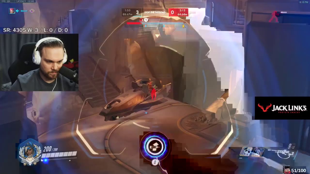 ML7 SHOWING HIS INSANE Ana Overwatch Gameplay Season 27 Top 500