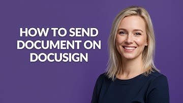 How to Send Document on Docusign - Julia