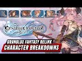 Granblue Fantasy: Relink Character Breakdowns