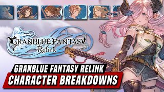 Granblue Fantasy: Relink Character Breakdowns