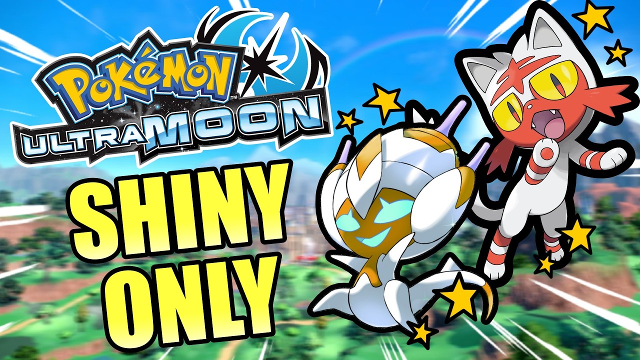 Pokemon Ultra Moon but I Can Only Use SHINY Pokemon!