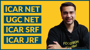 ICAR NET vs UGC NET vs ICAR SRF vs ICAR JRF | Food Technology | Home Science